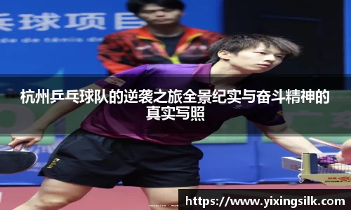 杭州乒乓球队的逆袭之旅全景纪实与奋斗精神的真实写照